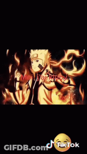 A Picture Of Naruto Next To Another Picture Of Kakashi GIF