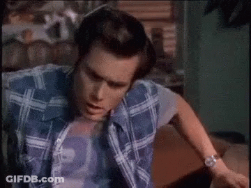 A Picture Of Ray Finkle Is On A Magazine Cover GIF