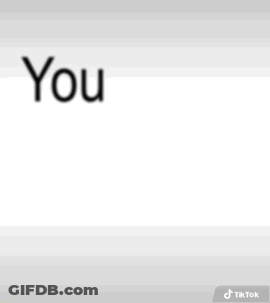 A Picture Of The Word Him Written In Black On A White Background GIF
