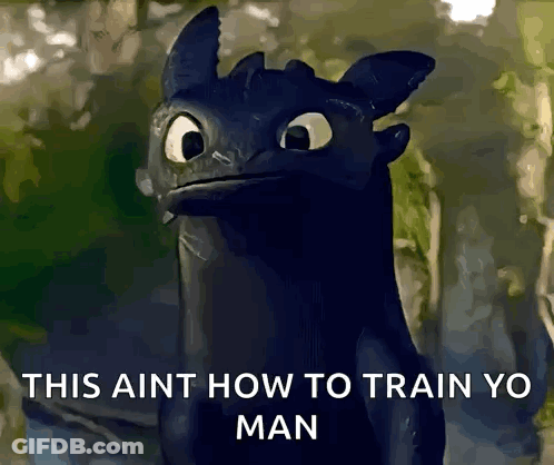 A Picture Of Toothless From How To Train Your Dragon GIF