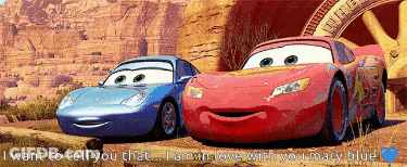 A Picture Of Two Cars With The Words I Want To Tell You That GIF