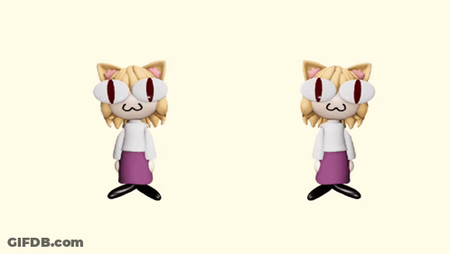 A Picture Of Two Dolls With The Words And If You Don T I 'Ll Dance Anyways GIF