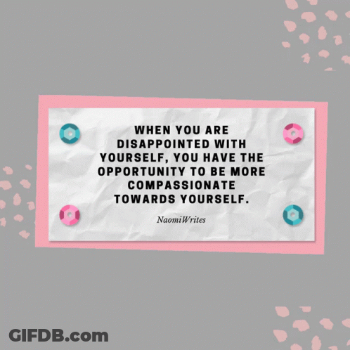 A Piece Of Paper With A Quote By Naomi Writes On It GIF