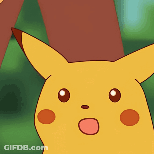 A Pikachu With An Explosion On Its Head And The Words Mind Blown GIF