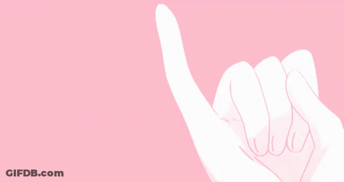 A Pink Background With A Promise Written On It GIF