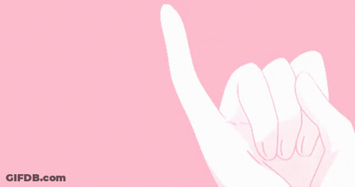 A Pink Background With A Promise Written On It GIF