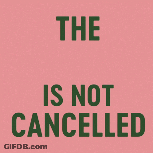 A Pink Background With Green Plants And The Words The Environment Is Not Green GIF