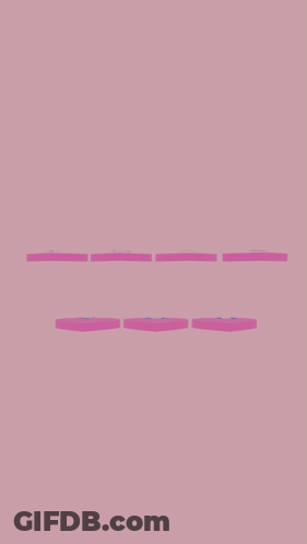 A Pink Background With Pink Hearts And The Words Love You Written In Blue GIF