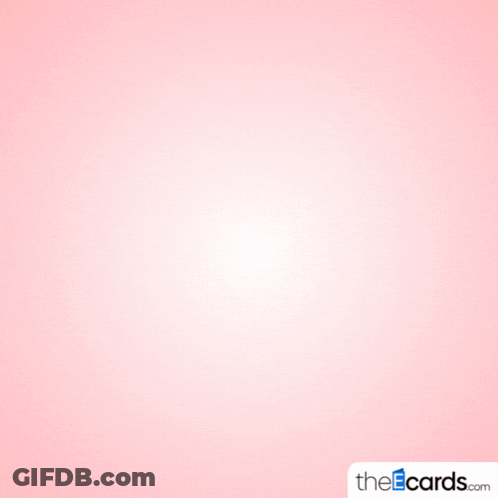 A Pink Background With The Words Happy Valentine 'S Day Surrounded By Hearts GIF