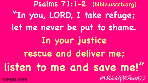 A Pink Background With The Words In Your Justice Rescue And Deliver Me On It GIF