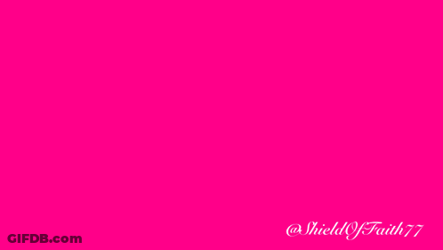 A Pink Background With The Words Jesus Is The Truth In Green GIF