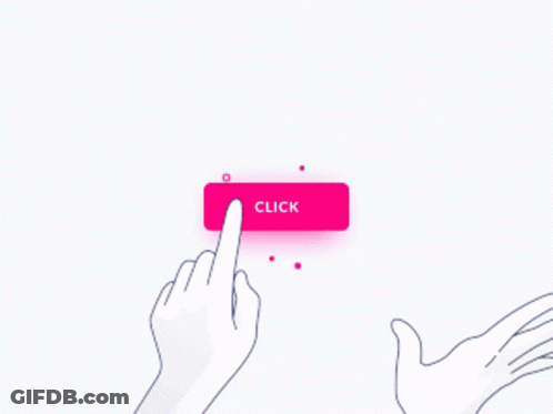 A Pink Button That Says Click On It GIF