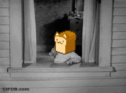 A Pixel Art Drawing Of A Child Looking Out A Window GIF