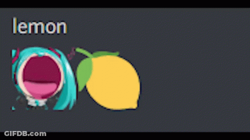 A Pixel Art Drawing Of A Girl With Blue Hair And A Pink Hat . GIF