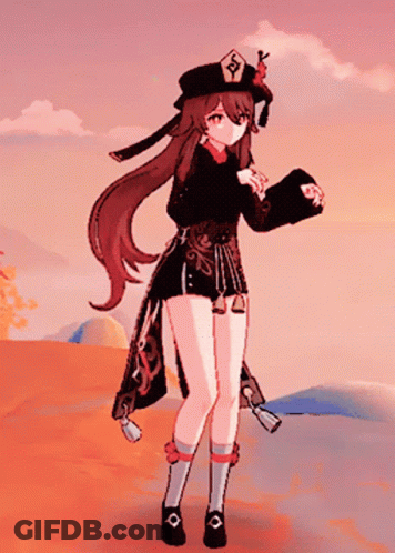 A Pixel Art Drawing Of A Girl With Long Hair And A Hat With The Letter S On It GIF