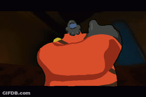 A Pixel Art Drawing Of A Hand Holding A Small White Creature With Red Eyes GIF