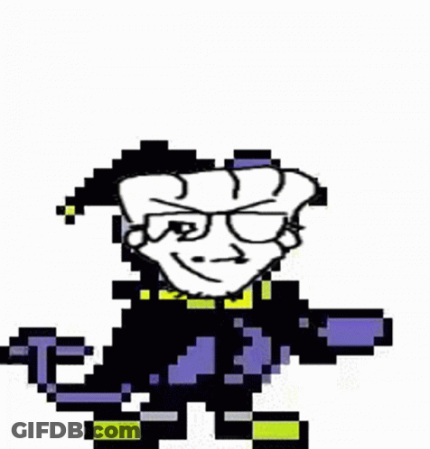 A Pixel Art Drawing Of A Monkey With Glasses And A Fist In His Hand . GIF