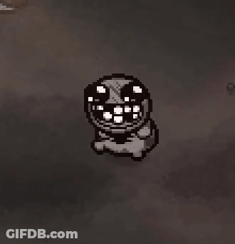 A Pixel Art Drawing Of A Monster With A Huge Mouth . GIF