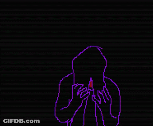 A Pixel Art Drawing Of A Person Holding A Red Object GIF