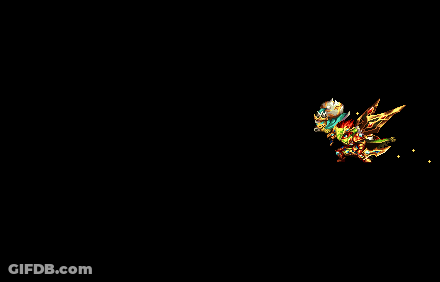 Pixel Art Person With Sword GIF