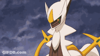 A Pixel Art Drawing Of A Pokemon Flying In The Air GIF
