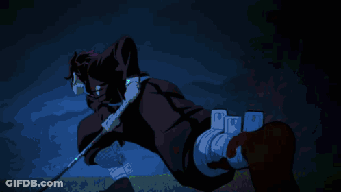 A Pixel Art Drawing Of Lightning Strikes Against A Fire Background GIF