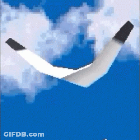 A Pixel Art Of A Bird Flying Through The Air . GIF