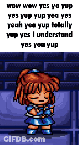 A Pixel Art Of A Girl With Chains Around Her Neck GIF
