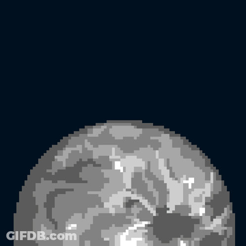 A Pixel Art Of A Man Wearing A Blue Hat And Sunglasses GIF