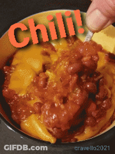 A Pixel Art Of A Person Dipping A Chip In Chili GIF