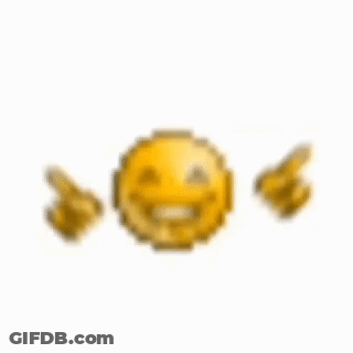 A Pixel Art Of A Smiley Face With Wings Coming Out Of It On A White Background . GIF