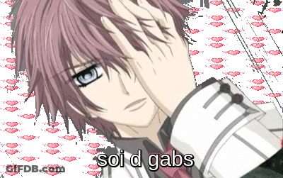 A Pixelated Image Of A Boy With The Words Soi D Gabs On The Bottom GIF