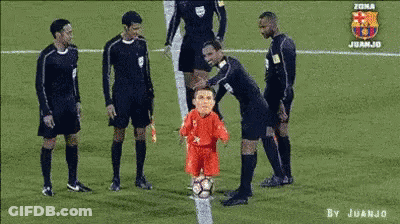 A Pixelated Image Of A Man In An Orange Shirt With The Number 10 On It GIF