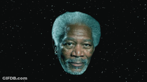 A Pixelated Image Of A Man 'S Face With A Beard GIF