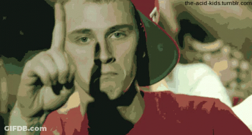 A Pixelated Image Of A Man 'S Face With The Website The-Acid-Kids.tumblr.com At The Bottom GIF
