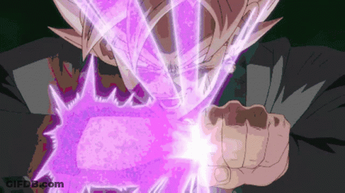 A Pixelated Image Of A Person Holding A Purple Object GIF
