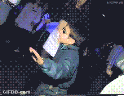 A Pixelated Image Of A Person With A Tattoo On Their Face That Says Mr GIF
