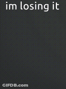 A Pixelated Image That Says I 'M Losing It On It GIF