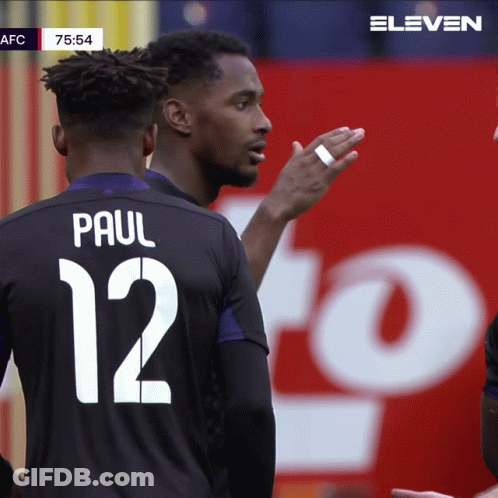 A Player With The Number 12 On Their Back GIF