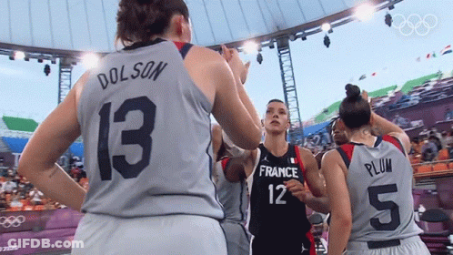 A Player With The Number 13 On Her Jersey GIF