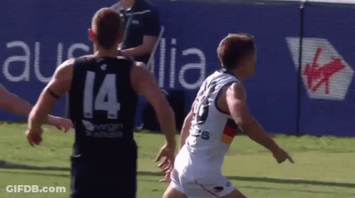 A Player With The Number 14 On Their Jersey GIF