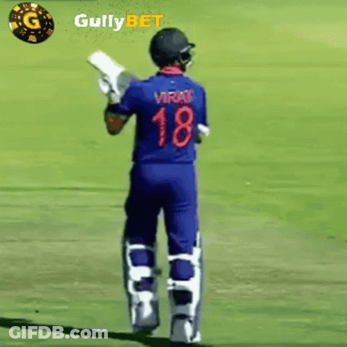 A Player With The Number 18 On Their Jersey GIF