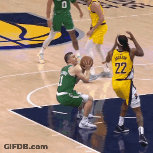 A Player With The Number 22 On Their Back GIF