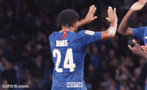 A Player With The Number 24 On Their Jersey Is Hugging Another Player GIF