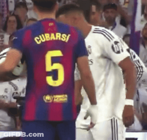 A Player With The Number 5 On Their Back GIF