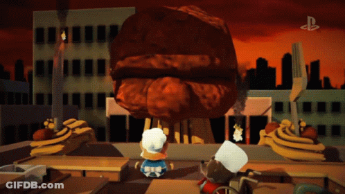 A Playstation Logo Can Be Seen On A Video Game GIF