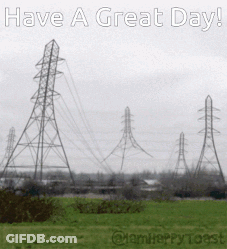 A Postcard That Says Have A Great Day On It GIF