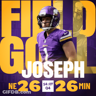 A Poster For A Football Game Between The Vikings And The Washington Redskins GIF