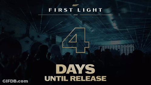 A Poster For A Movie Called First Light Shows A Crowd Of People GIF
