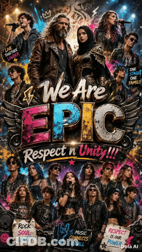 A Poster For A Movie Called We Are Epic GIF